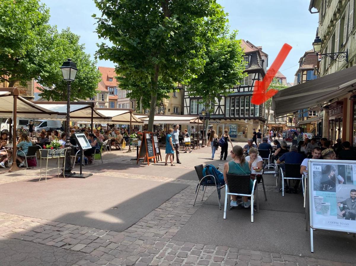 Suite Le Splendide Du Centre Historique Avec Climatisation Colmar Kültér fotó